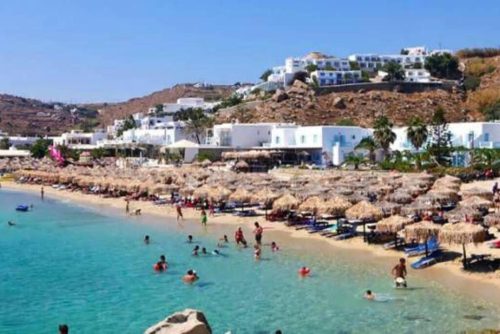 Vila Mykonian Beauty Platys Gialos  Exteriér fotografie